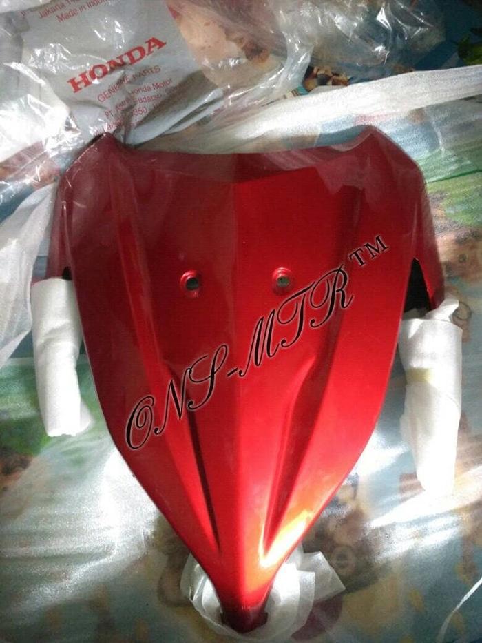 Aksesoris motor nmax/Aksesoris motor vario 150/Aksesoris motor beat/Aksesoris motor vario 125/Aksesoris motor yamaha nmax/Aksesoris motor vixion tameng cover lampu depan vario 110 fi led remote 2015 - 2016
