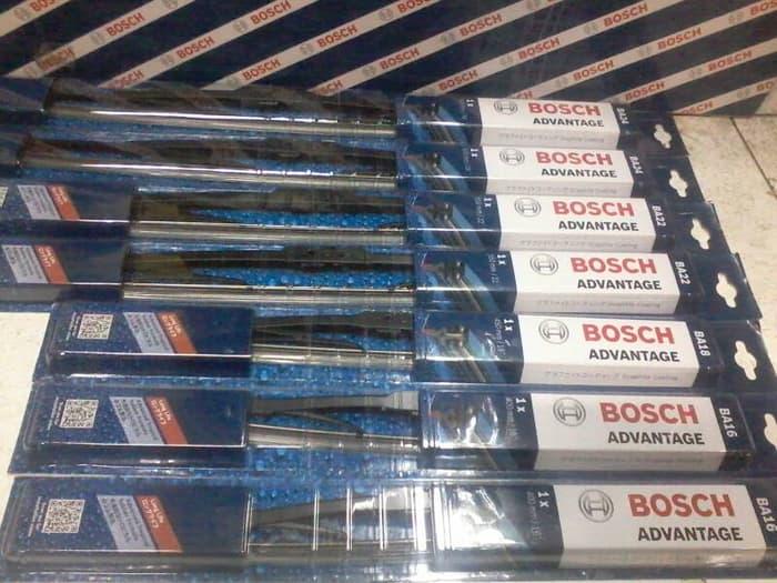 Promo wiper set grand livina(kanan+kiri) asli merk bosch advantage Original