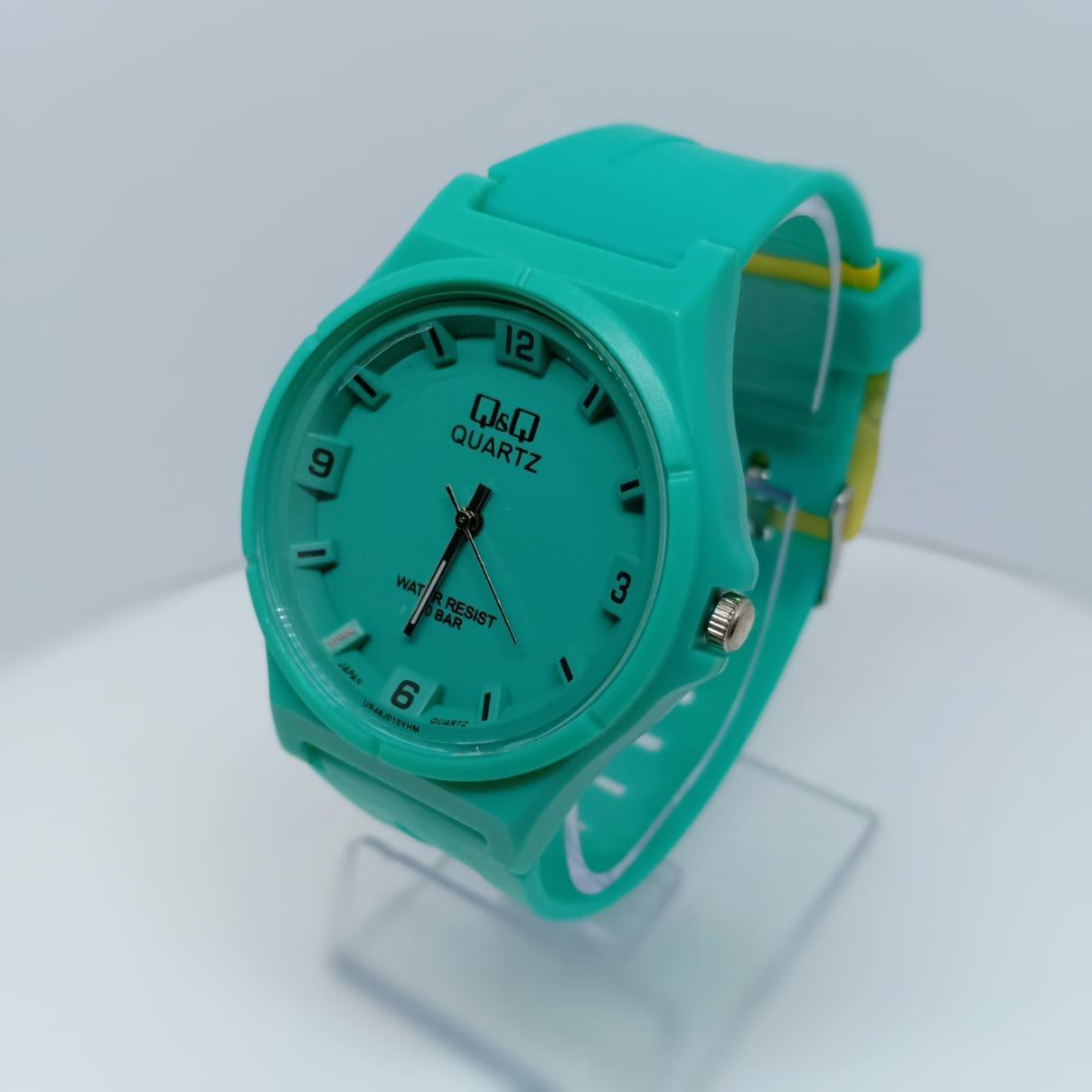 QQ Original - Jam Tangan Wanita dan anak - Desain Kasual - Tali Karet anti air
