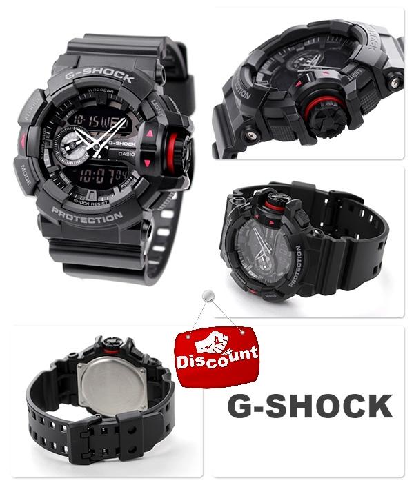 Jam Tangan Pria Merk Casio GShock Type: GA 400 Baterai