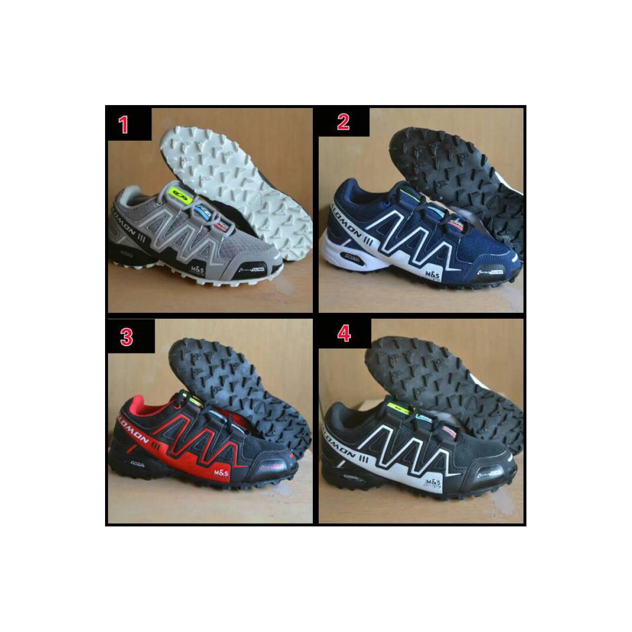 Sepatu Salomon / tracking hiking gunung / KARRIMOR / EIGER / SNTA/ TNF