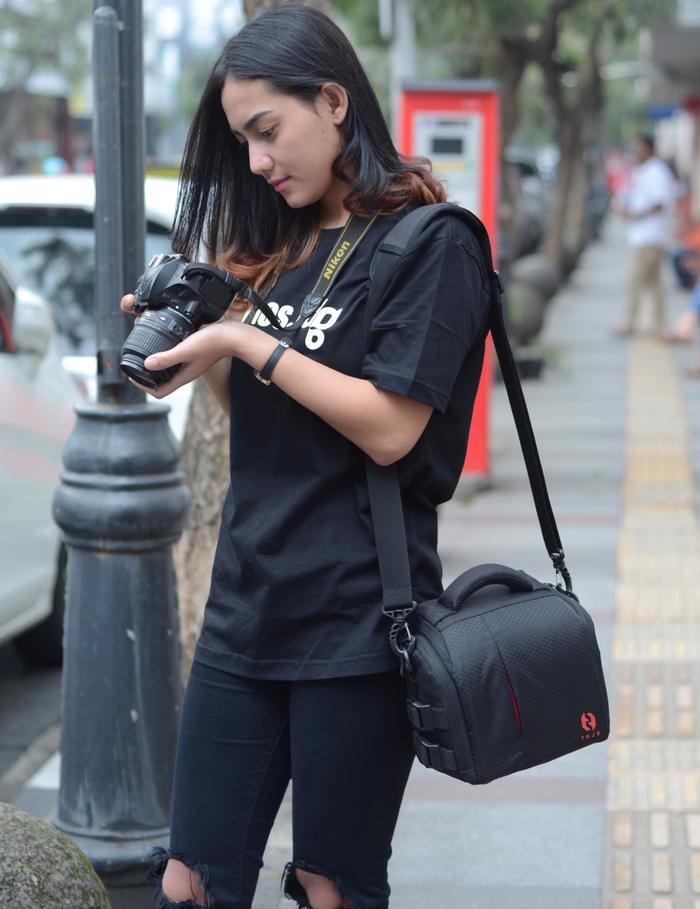 Promo Tas kamera dslr mirrorless canon nikon fuji lumix sony original