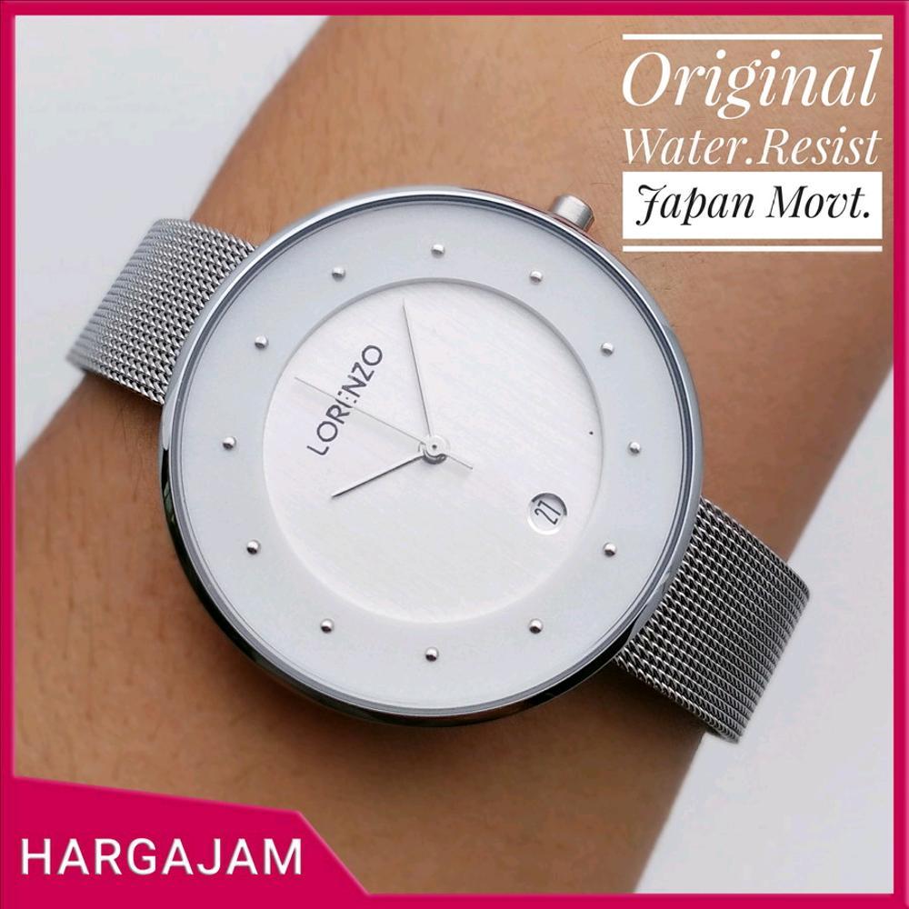 Jam Tangan Wanita Original Lorenzo By Hargajam Cewek Ori Model Casio Anti Air Water Resist