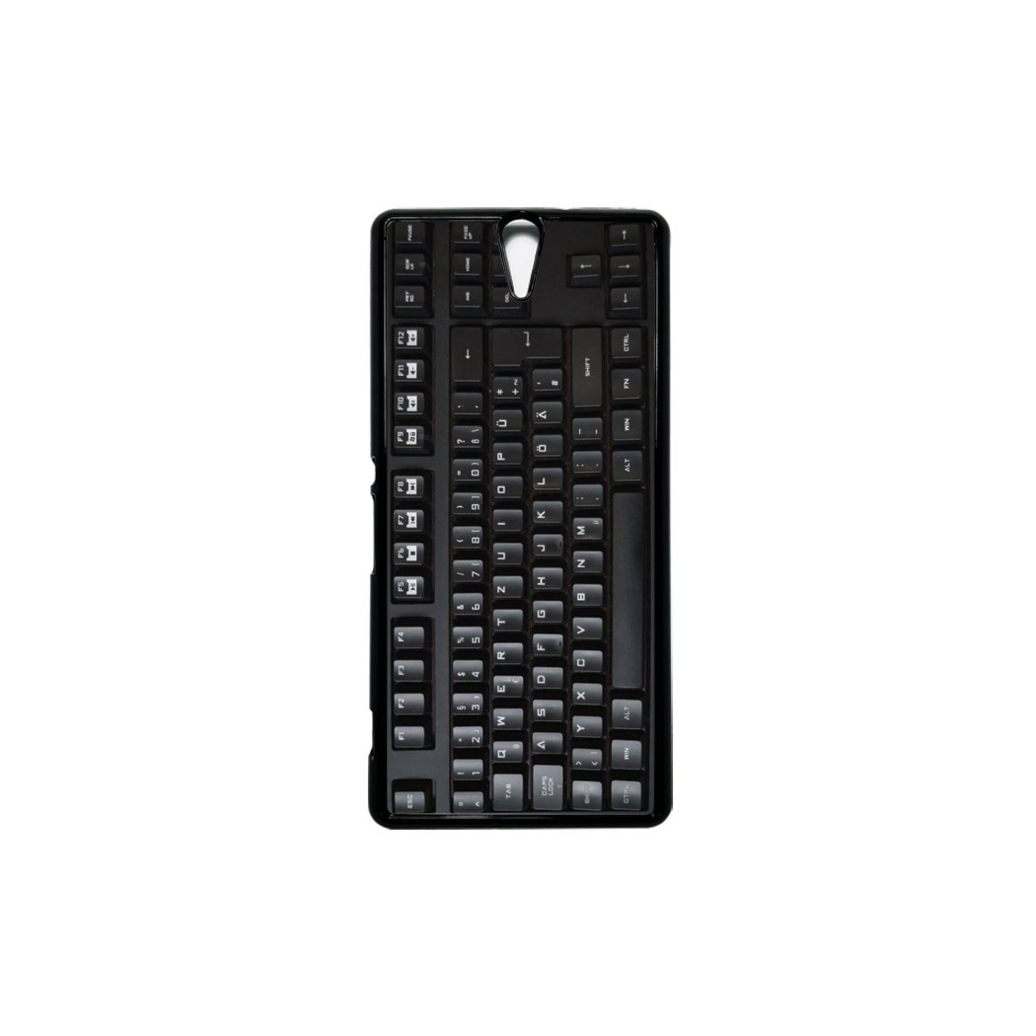 Case Casing SONY XPERIA C5 Ultra Case Motif KEYBOARD KOMPUTER , Unik