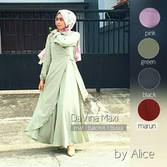 Gamis Davina Dress Ori Alice Longdress Maxi Balotelli Gamis Davina Dress Ori Alice Longdress Maxi Balotelli