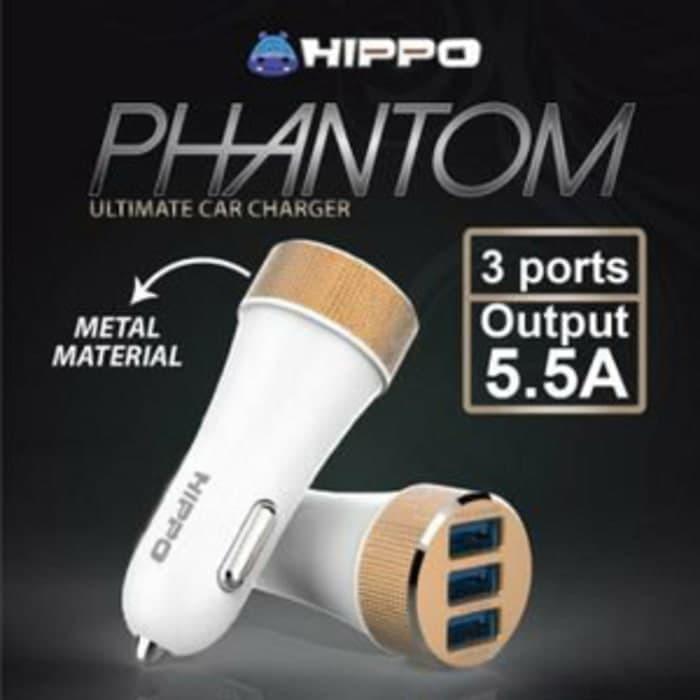 SAVER Hippo Phantom 3 Usb AUTO ID Charger / Cassan Mobil 5.5A