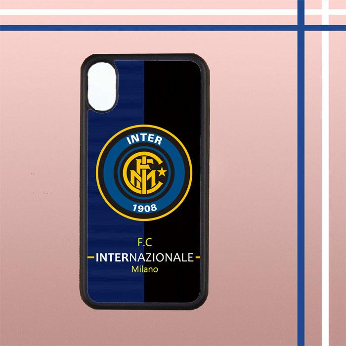 Casing HARDCASE Bergambar Motif Untuk Handphone iPhone X Inter Milan Case Cover