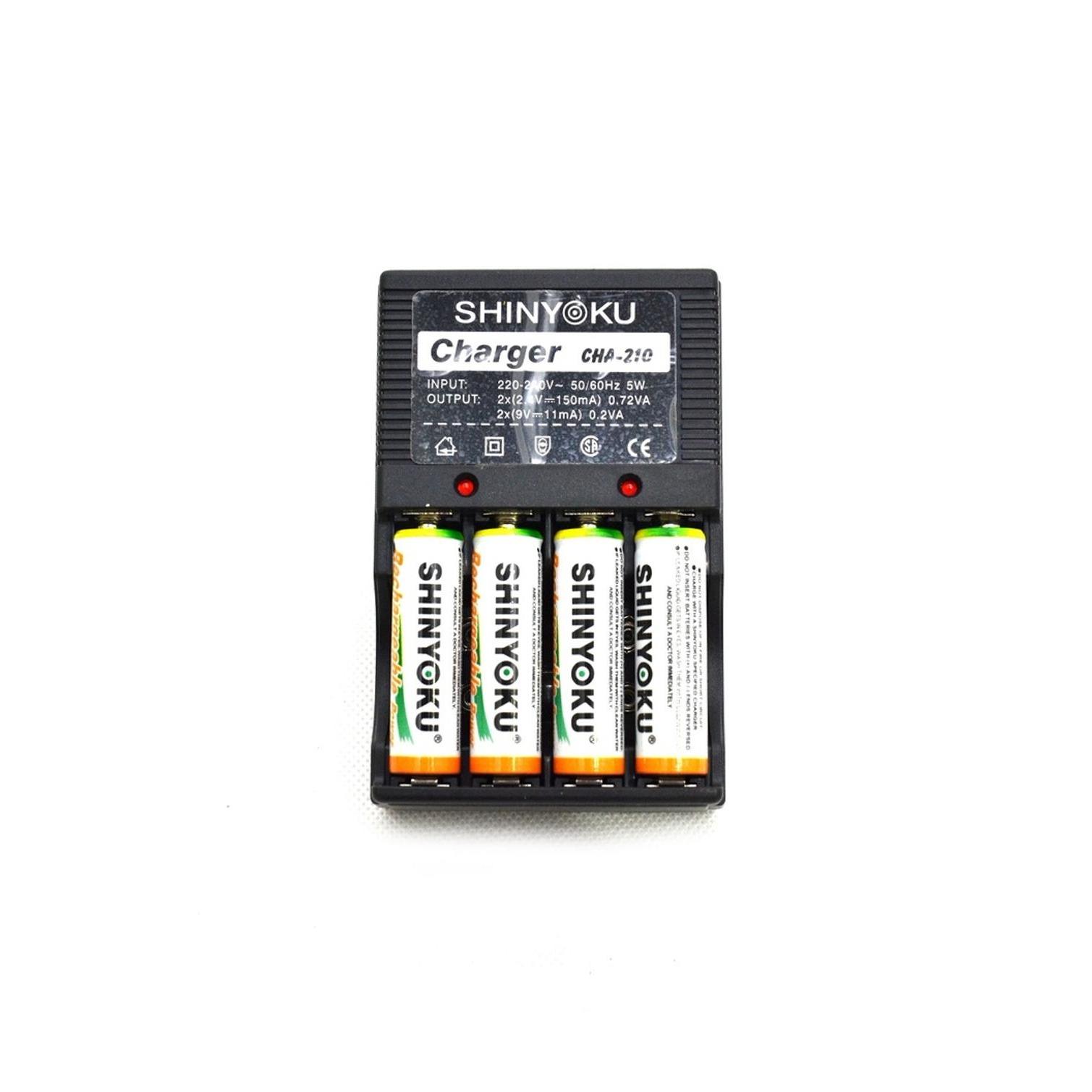 Shinyoku CHA210 Wide Use Charger Alat Cas Baterai Multifungsi Murah