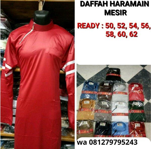 Gamis Daffa Haramain Asli Import Mesir