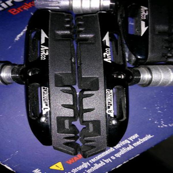 vbrake pad BBB Airco cocok untuk sepeda lipat dahon fnhon litepro tern verge polygon brompton birdy alex moulton united element rim alloy