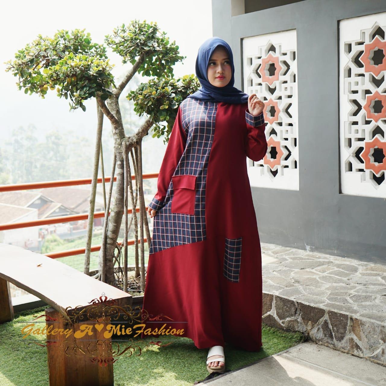 Baju Murah Terbaru Gamis Marwa Dress Moscrepe Baju Wanita Gamis Baju Terusan Panjang Baju Kerja Gaun Pesta Murah Remaja Baju Muslim Terbaru 2018
