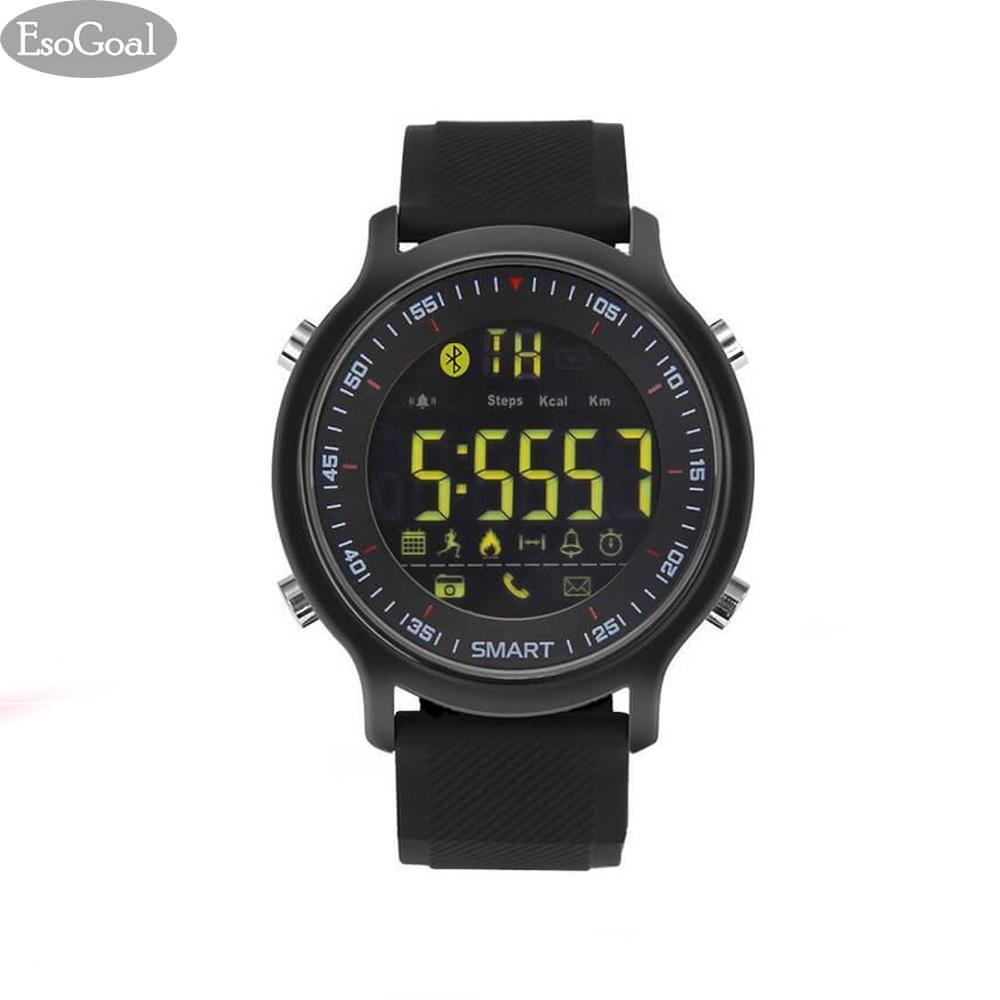 EsoGoal Bluetooth Sports Smart Watch SmartWatch Pedometer Wrist Watch Fitness Tracker IP67 Waterproof Remote Camera Running Equipment for Android and IOS Smartphones for Men and Boys
