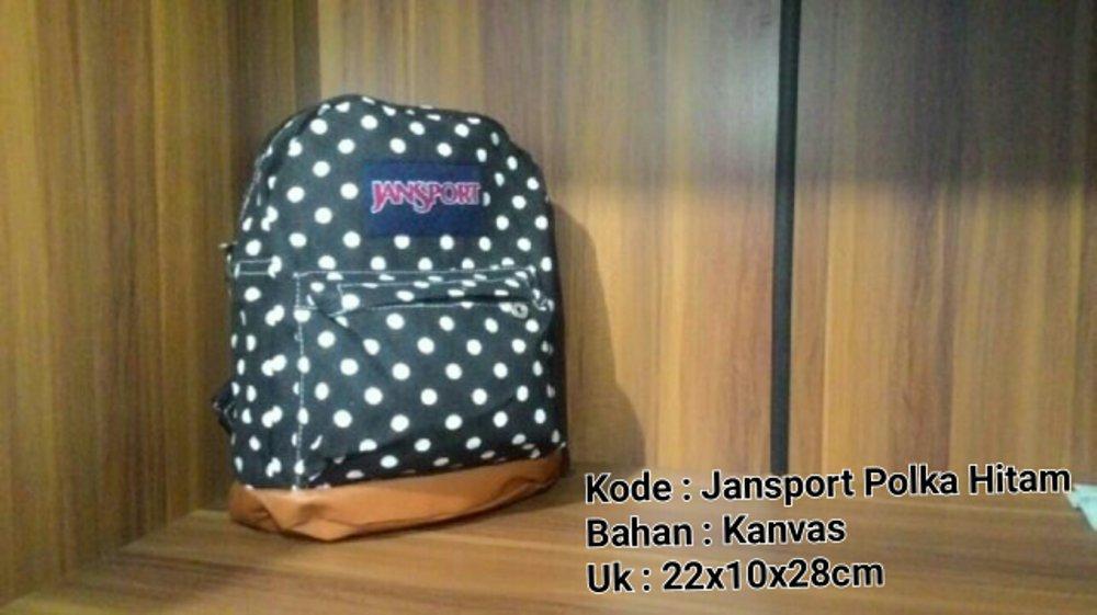 Tas Wanita / Tas Lokal / Tas Murah / Grosir Tas Jansport Polka di lapak HS Grosir Tas Murah p25