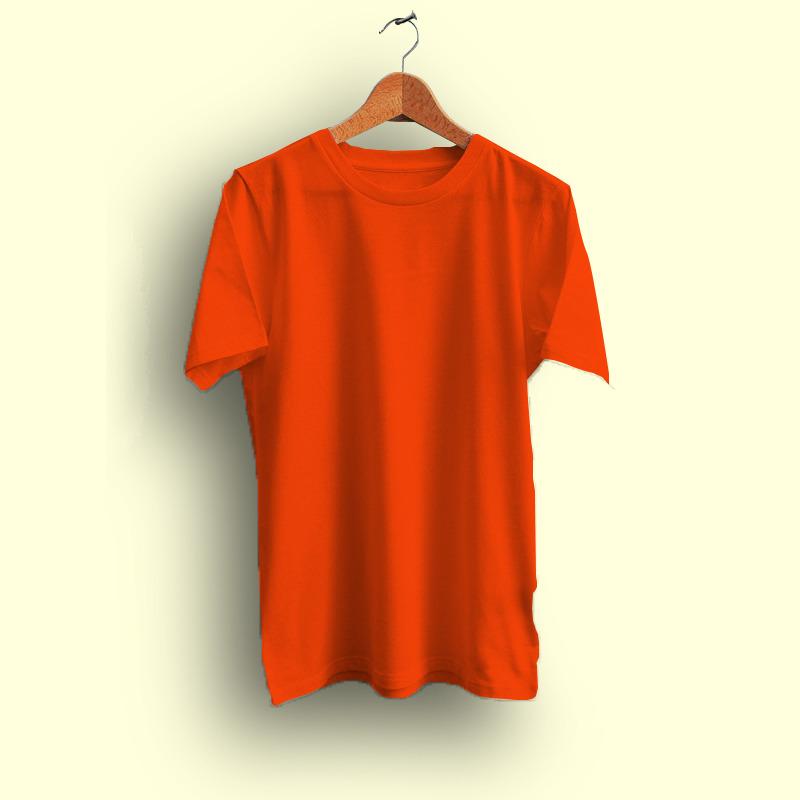 Kaos Polos ORANGE - Cotton Combed 20s