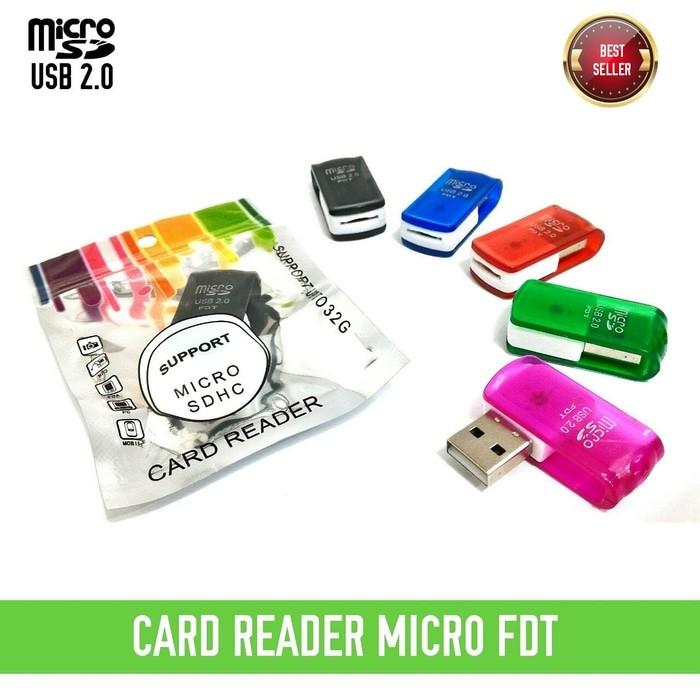 CARD READER 1 SLOT MICRO SD / CARD READER USB FLASH SINGLE SLOT MURAH
