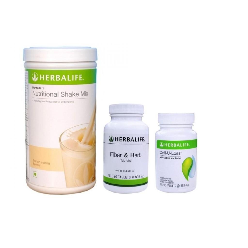 herbalife_#shake-fiber-cell u loss paket 3in1 A paket pelangsing #pelangsing