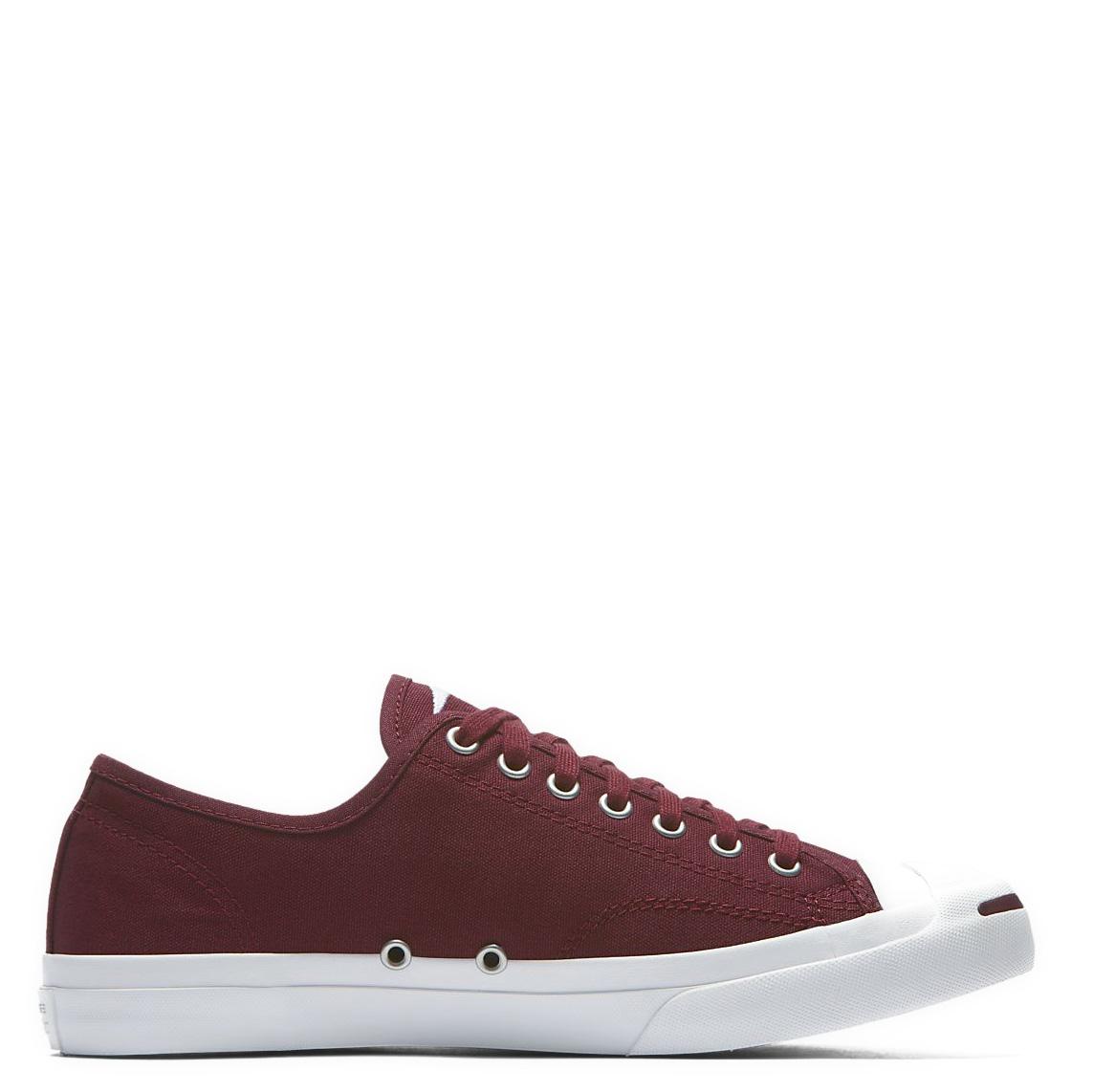 CONVERSE JP JACK - OX - DARK BURGUNDY/WHITE - CON161634C