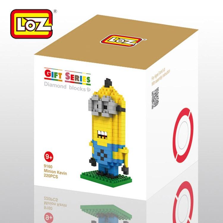 LOZ Nano Diamond Block | MINION DAVE & KEVIN | Mainan Lego Mini Brick