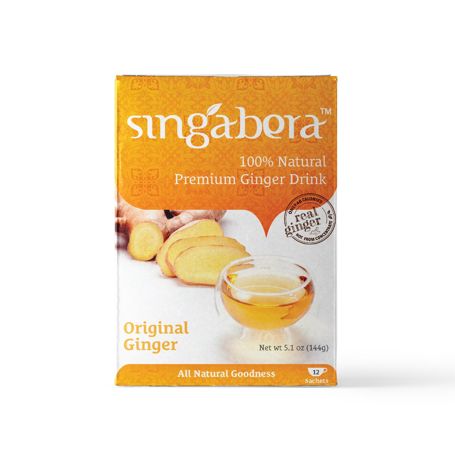 Singabera 100% Natural Premium Ginger Drink - Original Ginger