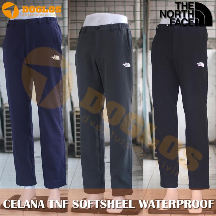 HARGA DISKON!!! CELANA PANJANG GUNUNG THE NORTH FACE SOFTSHELL POLAR WATERPROOF HANGAT - mLPKxQ