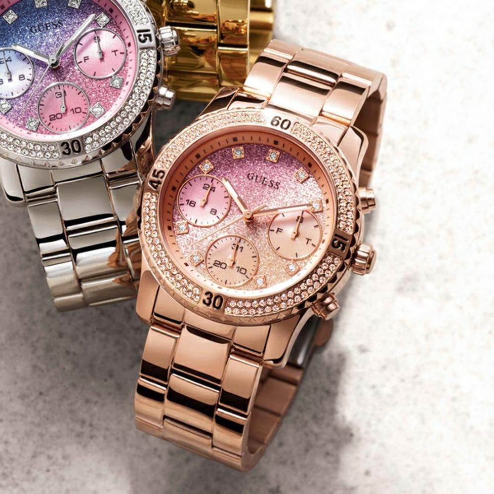 Jam Tangan Wanita Guess Original W0773L3 Bergaransi Resmi Guess MMBKL
