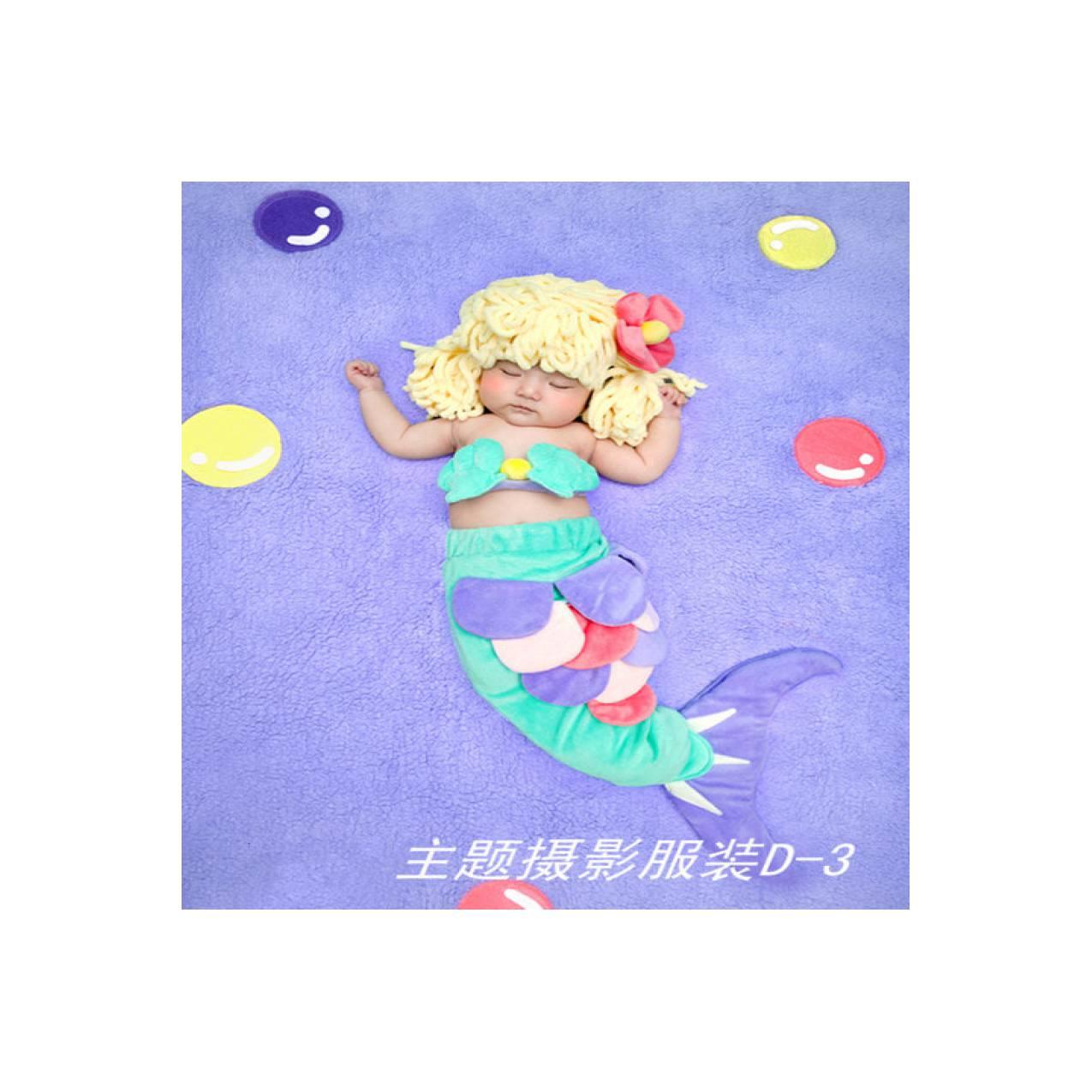 BABY KOSTUM SET IKAN DUYUNG / LITTLE MERMAID