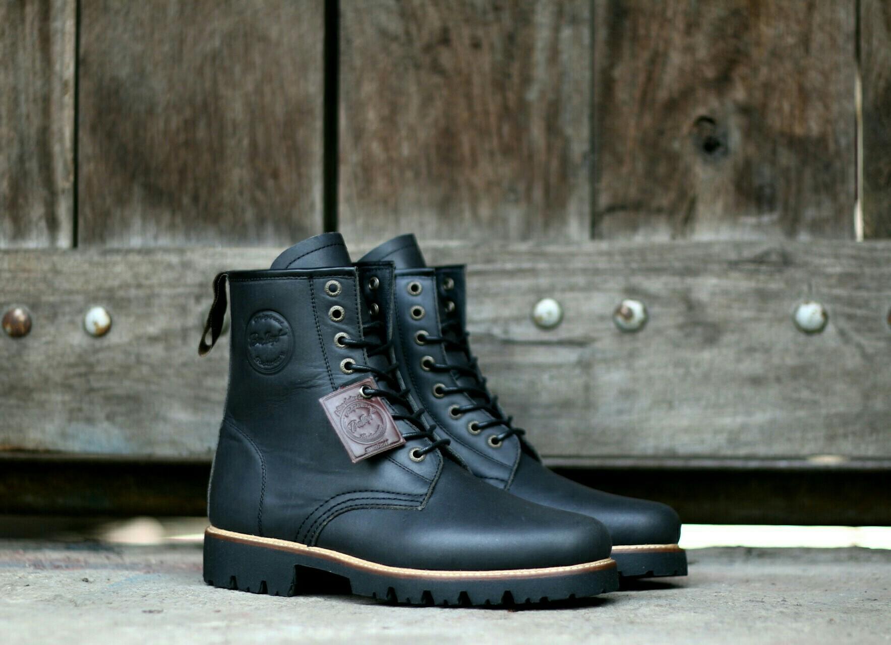 Sepatu Brodo Sepatu Boots kulit Pria Dan Wanita Kulit Asli - Sepatu Boots Pria - Sepatu Boots Tinggi