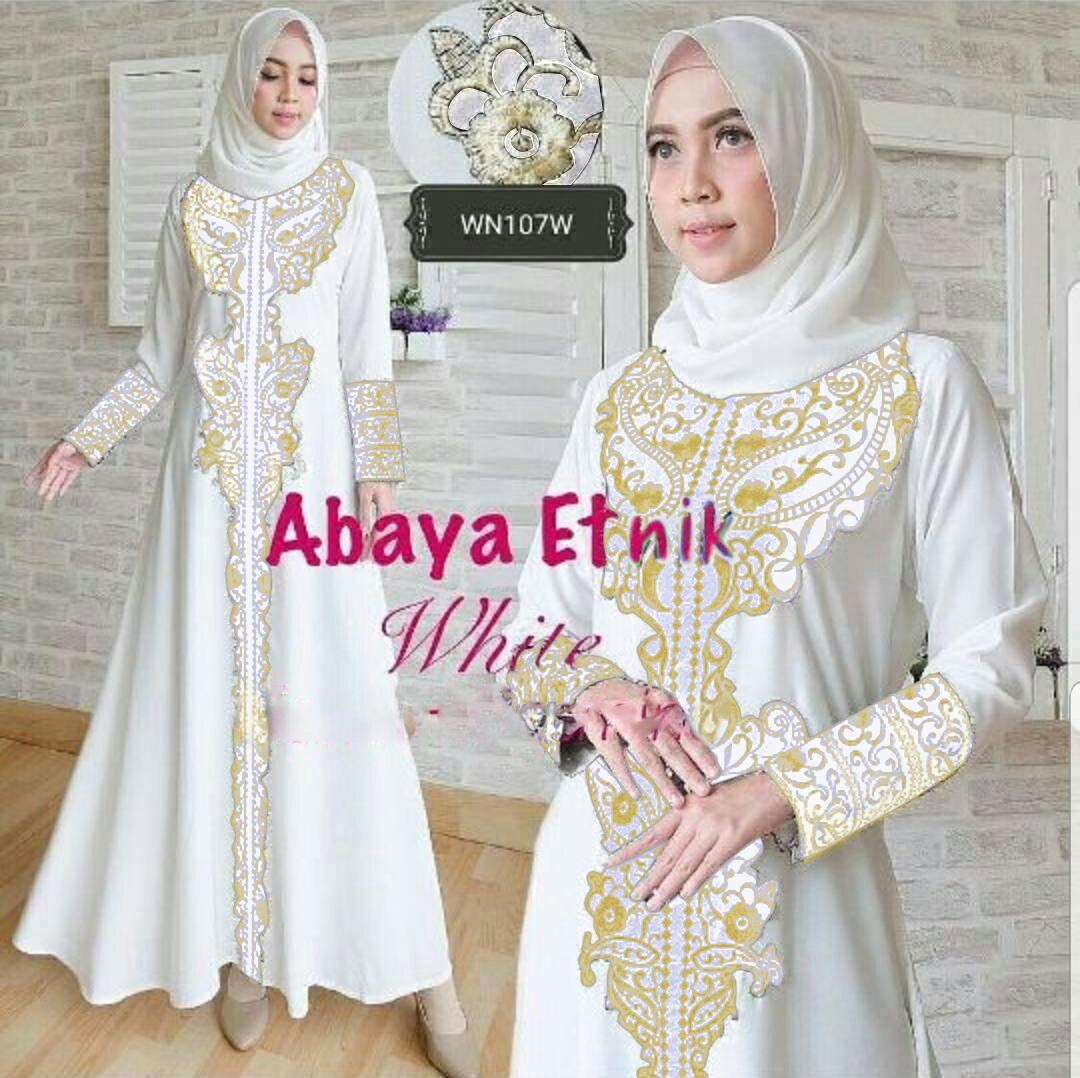 DoubleC Fashion Dress Gamis Muslim Khadijah / Gamis Muslim Syari Syar'i Fashion Maxi / Syari Simple Elegant / Baju Muslim Wanita / Abaya