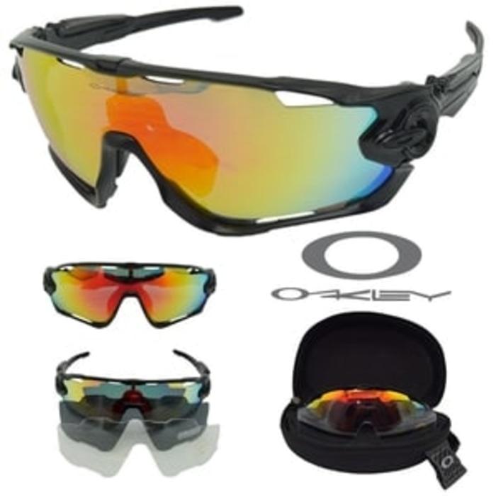 Harga Spesial!! Kacamata Oakley Ldrd Outdoor Sport Rider Polarized Include 3 Lensa - ready stock
