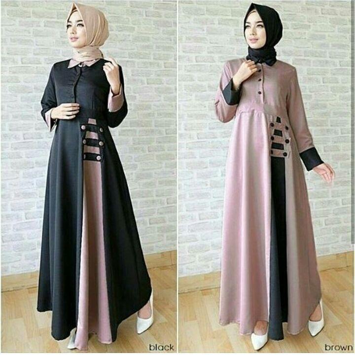 Baju Original Afida Dress Wolfice Gamis Panjang Maxy Wanita Muslim Fashion Modern Pakaian Cewek Muslimah Hijab Murah