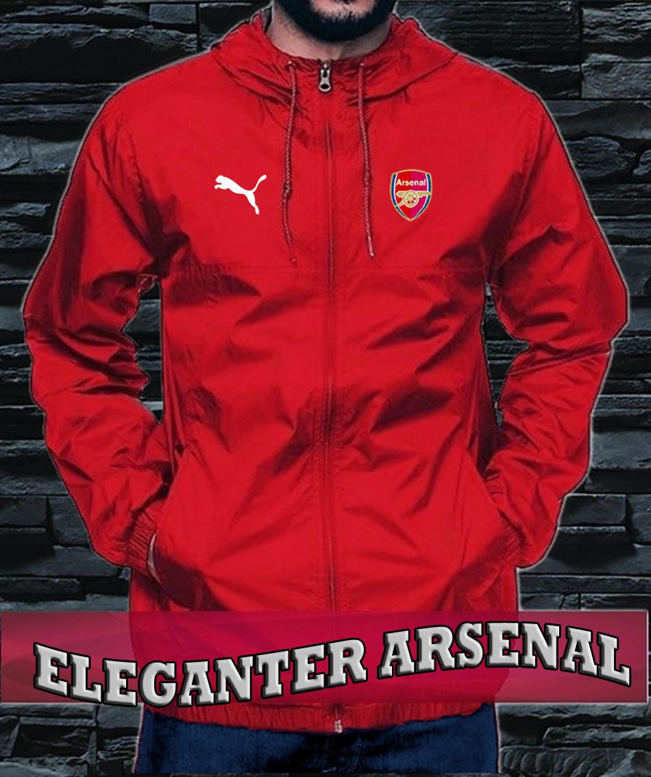 Buy Sell Cheapest Jaket Arsenal Red Best Quality Product Deals Jakarta Couple Kemeja Pria Club Bola