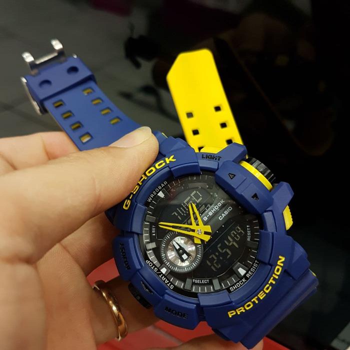 Jam Tangan Pria Merk Casio GShock Type: GA 400 Baterai