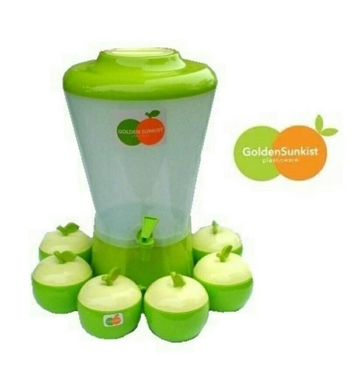 Dispenser Galon air Golden Sunkis Free Mug aplles 6pcs