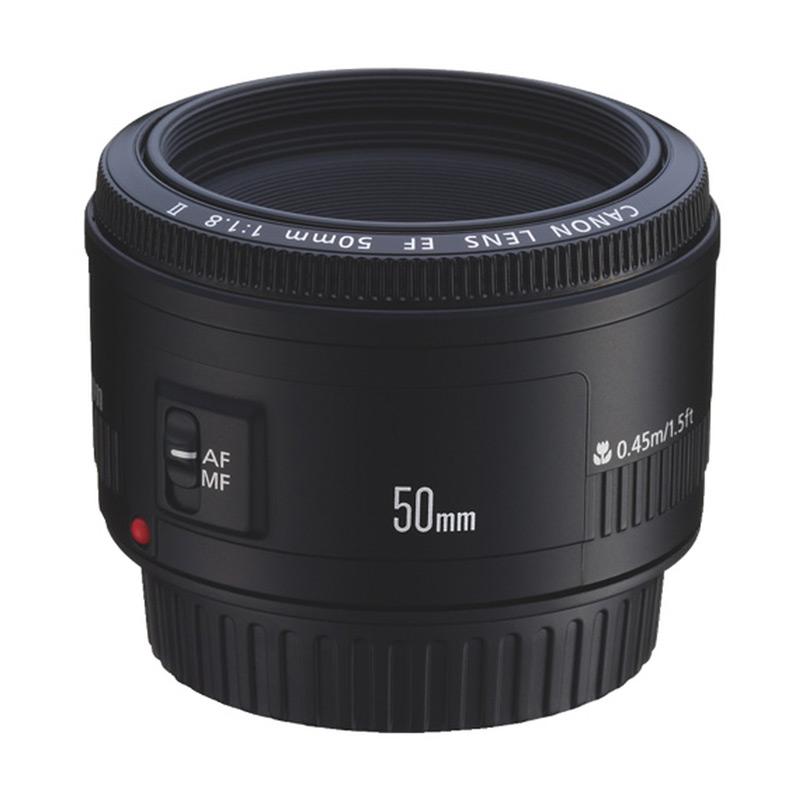 Canon EF 50mm F1.8 II Lensa Kamera