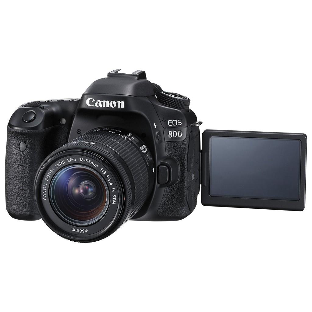 Canon Digital Camera EOS 80D with lens EF-S18-135 IS USM WiFi