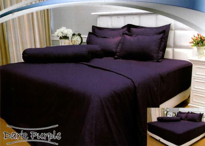 PROMO PALING MURAH Bedcover Vallery 180 - Dark Purple TERLARIS