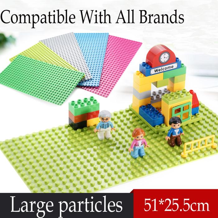 BEST SELLER!!! Lego duplo baseplate xl size 51 x 25.5 cm - u2sWvs