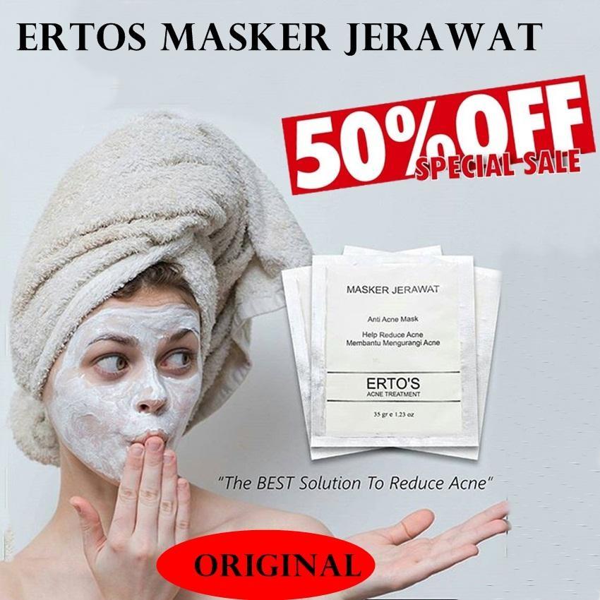 ERTOS Masker Jerawat - Anti Acne Mask Untuk Kulit Wajah - ERTO'S Skincare 