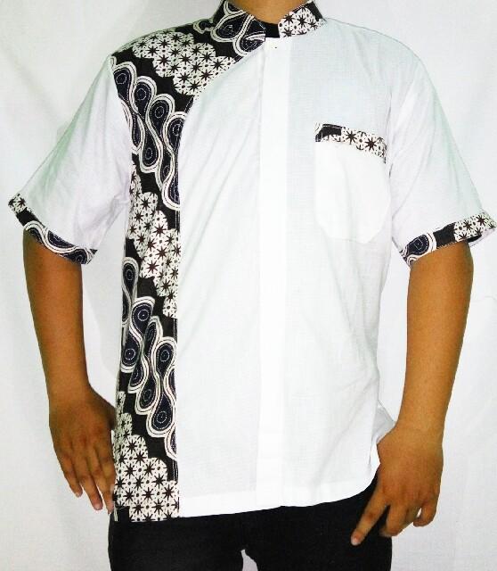 Baju Koko Pria Baju Koko Pria Putih Baju Koko putih Polos Lengan Pendek Baju Koko Lebaran Baju Koko Casual Terbaru Baju Koko Batik Azka Batik