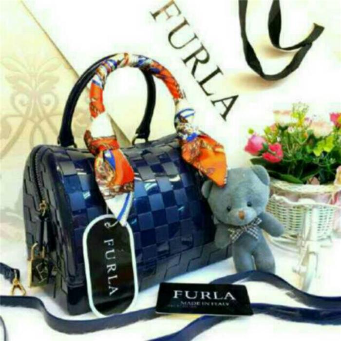 DISKON TAS WANITA FURLA JELLY CATUR SEMPREM G1001