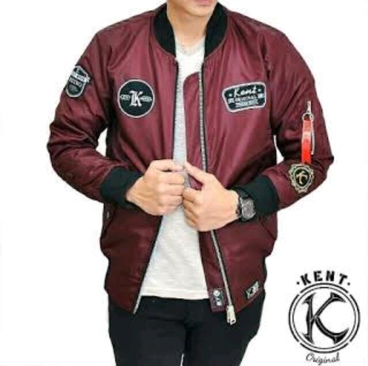 JAKET BOMBER PRIA - KENT BOMBER