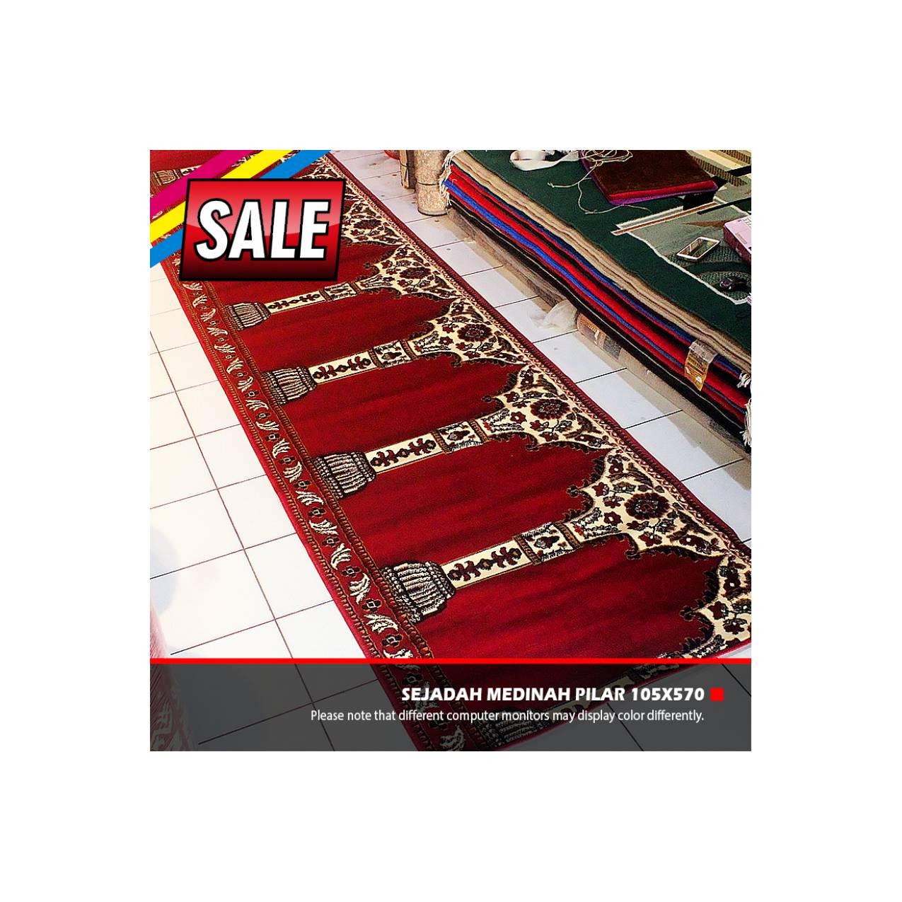 SALE Sajadah Karpet Mesjid Medinah Pilar 105x570cm MURAH BANGET...