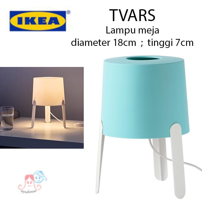 IKEA Tvars - Lampu meja kamar tidur / ruang tamu / keluarga minimalis