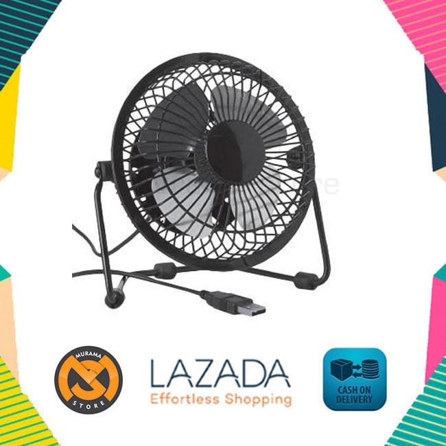 Portable Mini Fan USB / Kipas Angin Kecil Model Besi