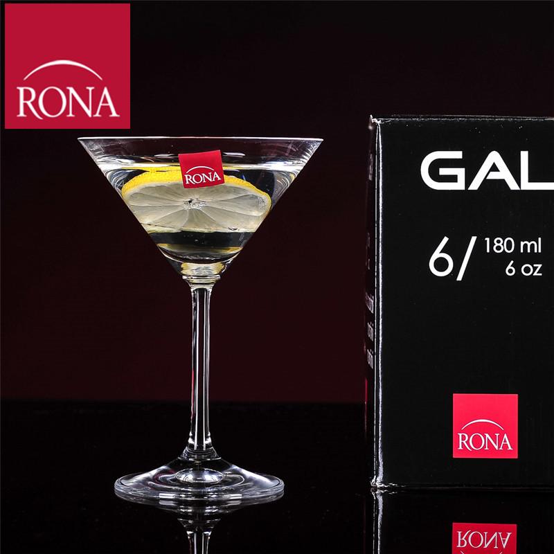 RONA Republik Gelas Wine Gelas Minuman Anggur 180 Ml Bebas Timbal Kristal Gelas Minuman Koktail