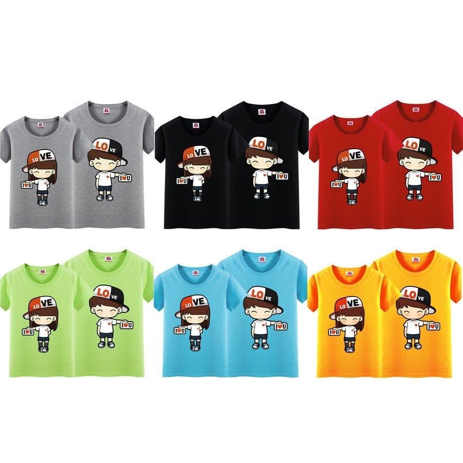 CS - READY STOK T-SHIRT / KAOS COUPLE TOPI LOVE U I KAOS PASANGAN I GOOD QUALITY I COD I BAYAR TEMPAT I