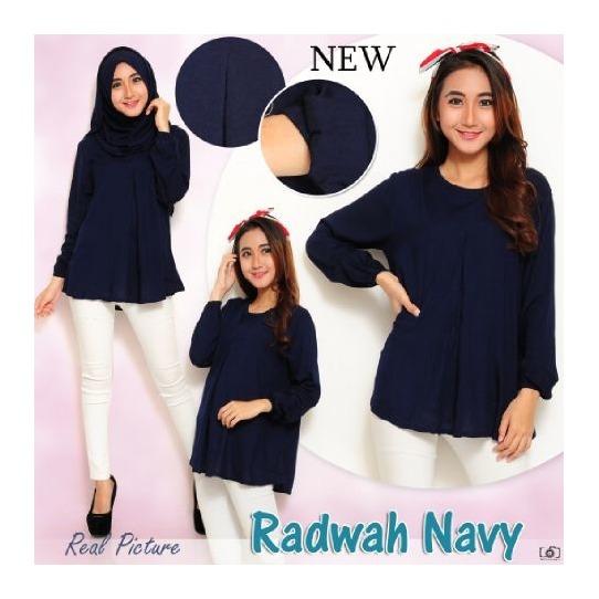 BAJU MUSLIM PAKAIAN WANITA IMPORT OBRAL KEMEJA BLOUSE TUNIK TERBARU FG