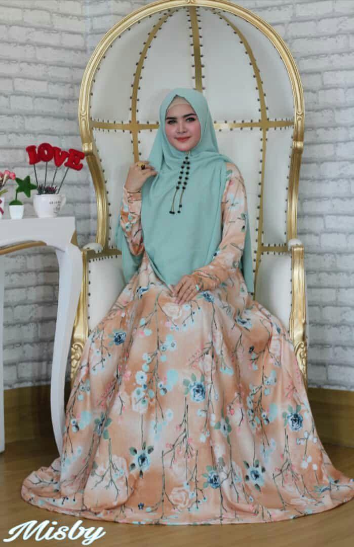 Nurulcollection- Gamis syari premium/baju gamis model terbaru/gamis termurah