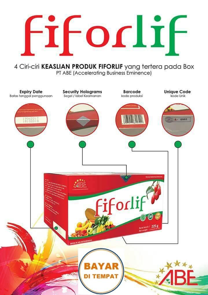 Fiforlif Original Diet Detox Herbal Asli Turunkan Berat Badan (Surabaya)