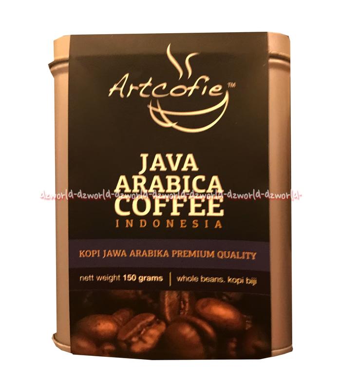 Artcofie Java Arabica Coffee 150Gr Kopi Kaleng Jawa Artcoffee Art Kopi